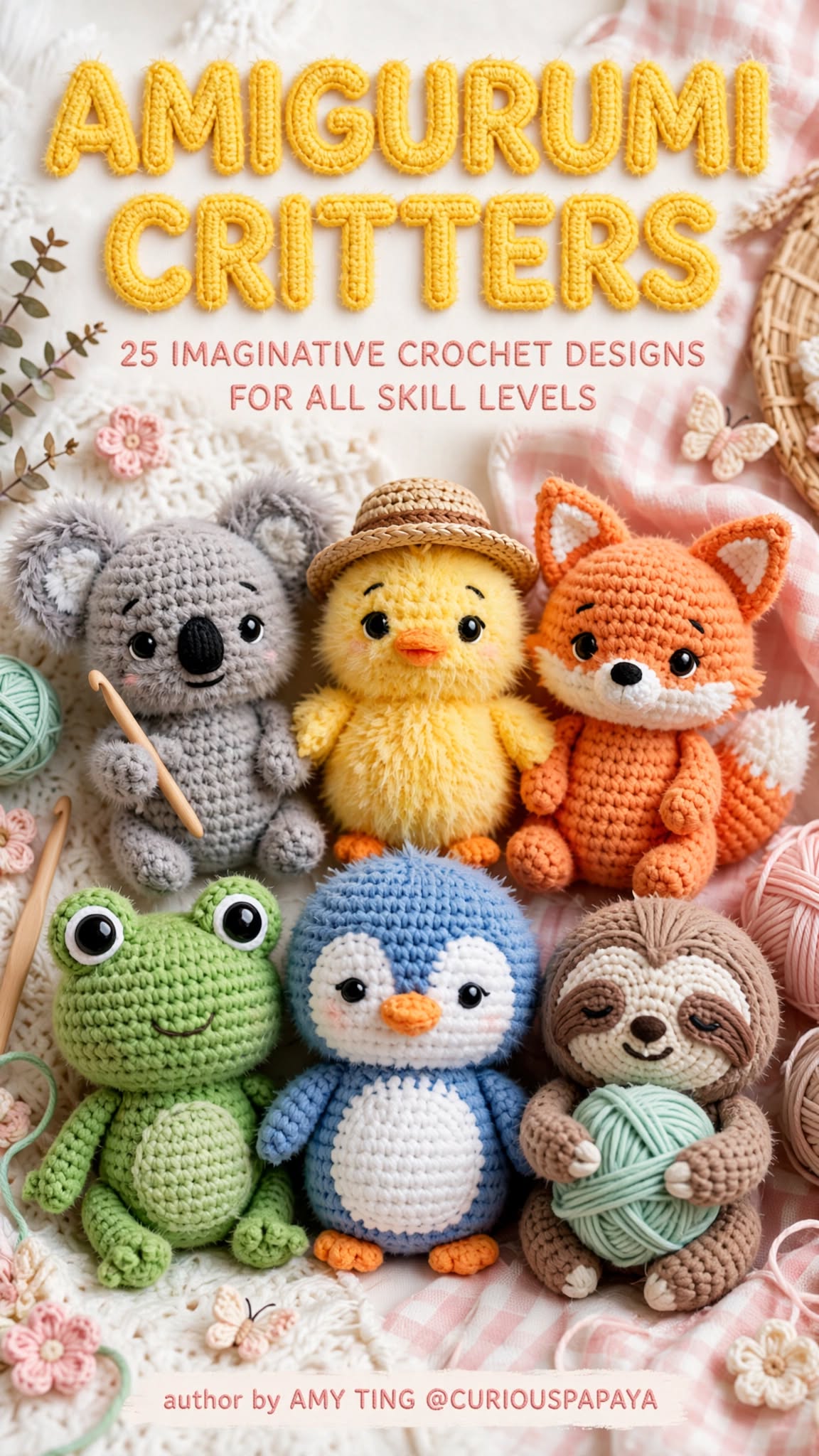 Amigurumi Critters - 25 Imaginative Crochet Designs crochet tutorial