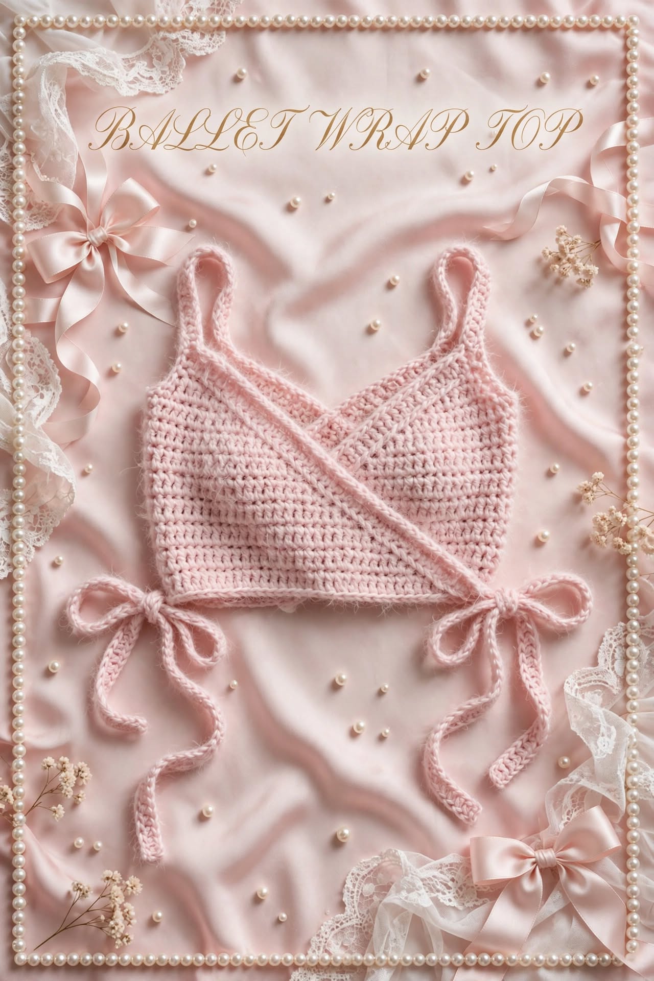 Ballet Wrap Top - Crochet Ballet Wrap Top crochet tutorial