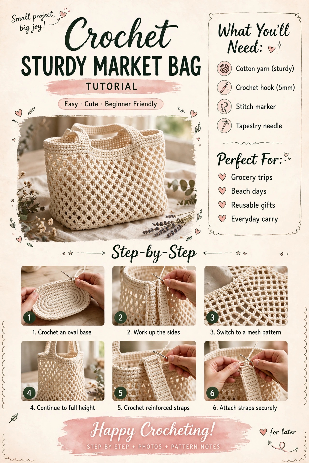 Crochet Market Bag