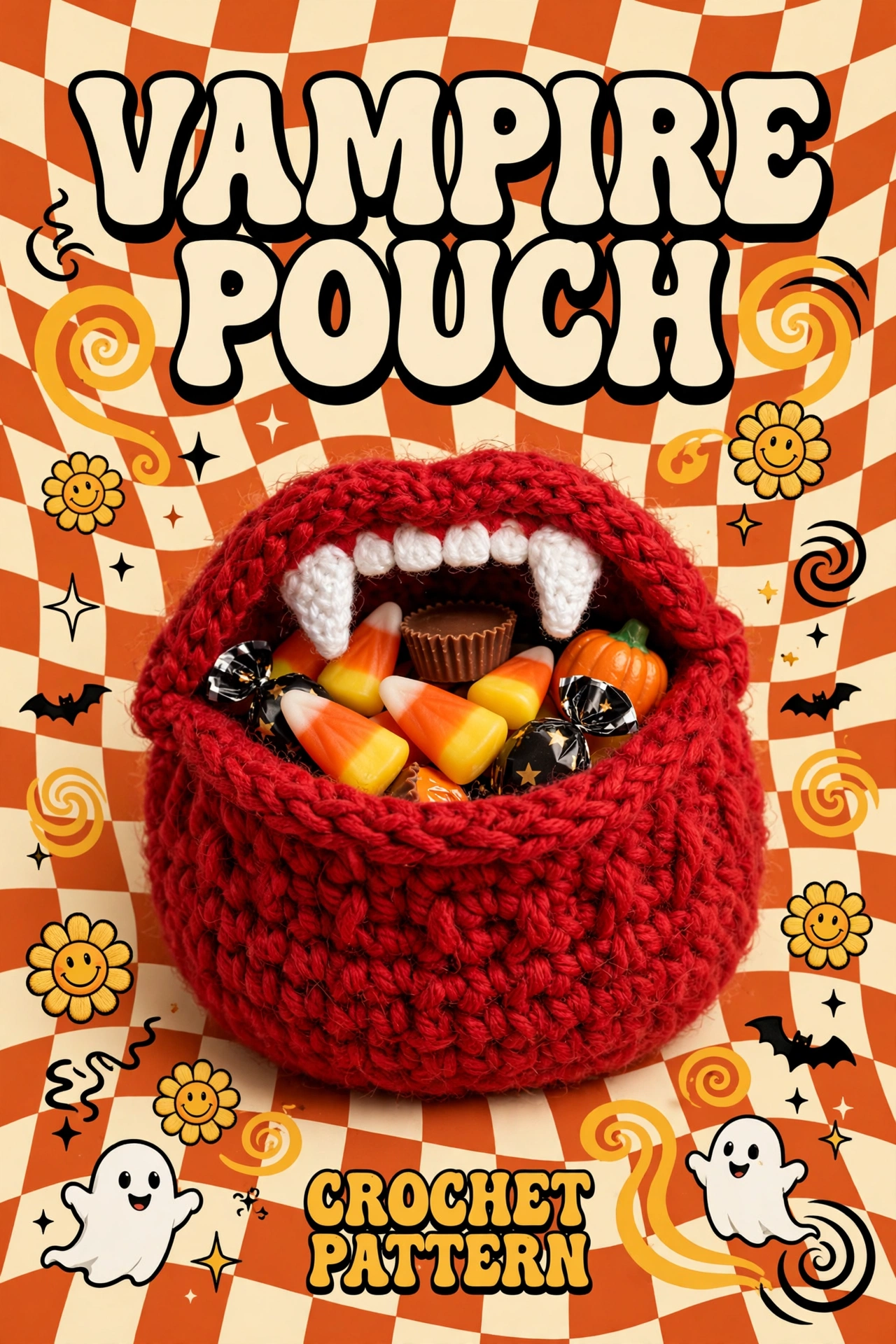 Crochet Vampire Pouch Tutorial crochet tutorial