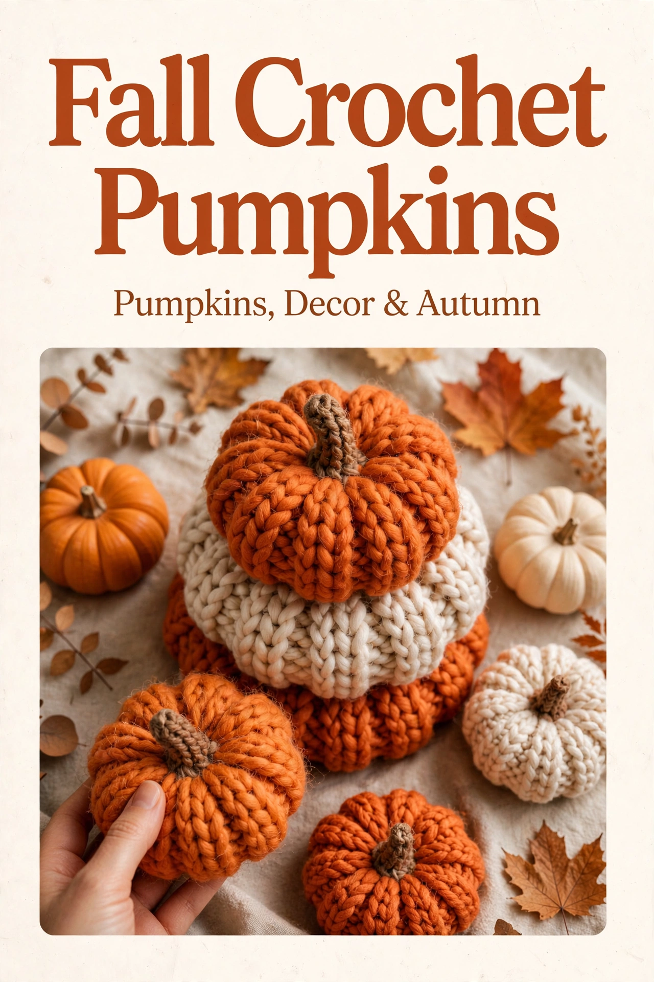 FREE Fall Crochet Pumpkins Beginner Tutorial With Pictures crochet tutorial
