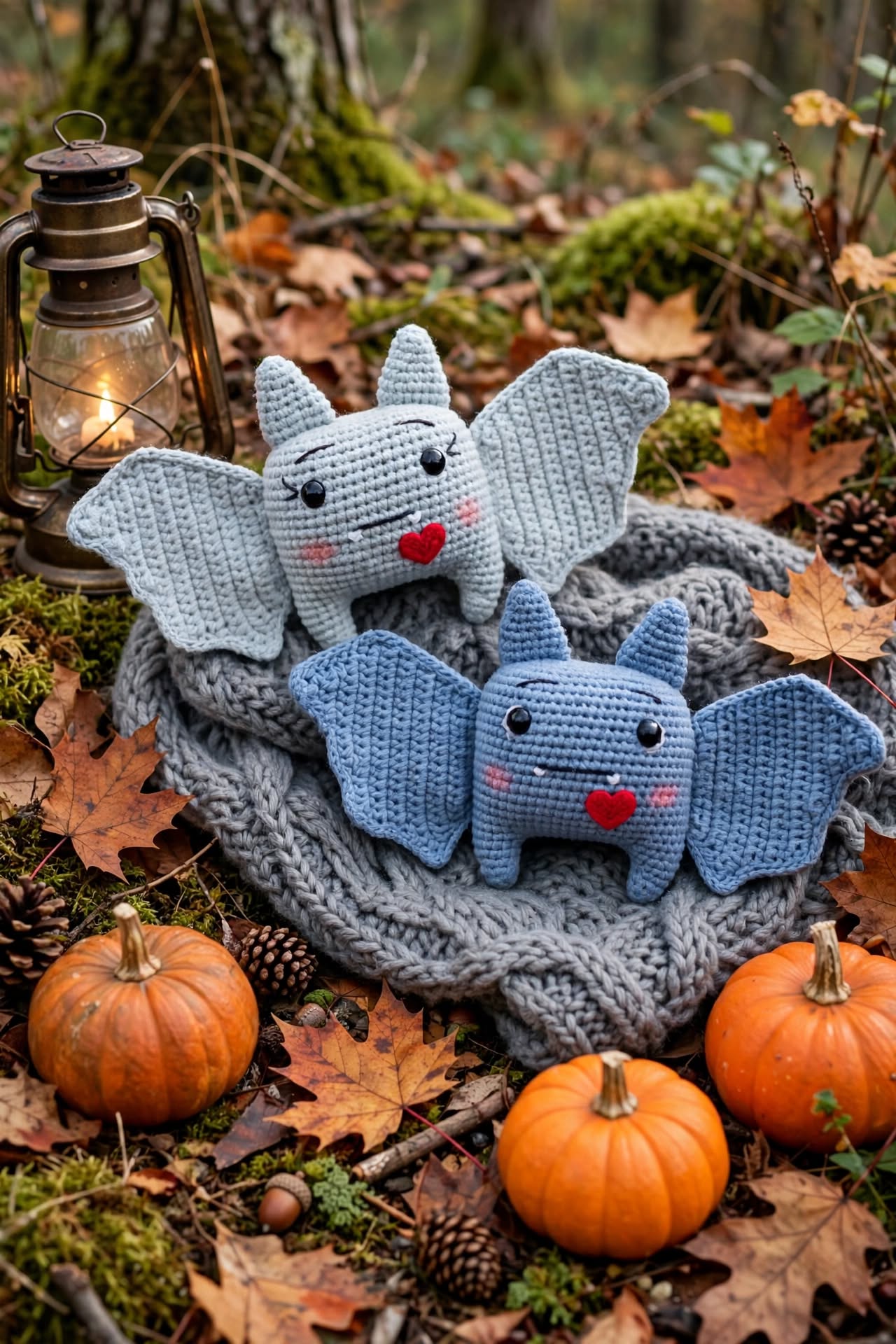 FREE Viral Crochet Kawaii Bats - Halloween Fall Decor crochet tutorial